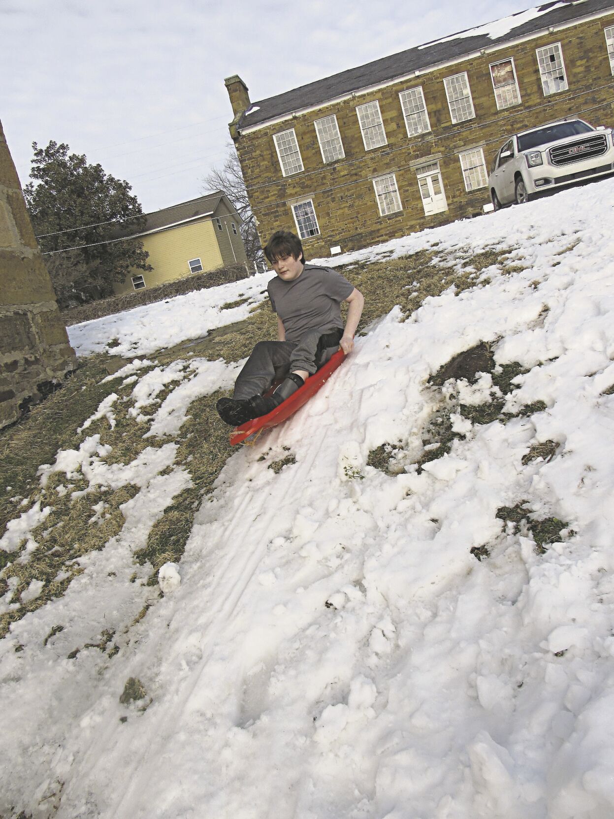Winter weather offers fun for some, work for others